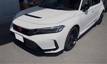 念願のタイプR、納車してもらいました。