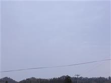 ４月２０日　天気が下り坂な日曜日、おはよ～♪