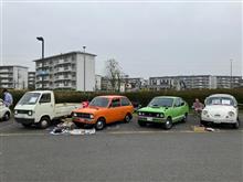 第5回 アリオ上尾 昭和平成オールドカー展示会 2スト 6埼 シングルナンバー L50 キャリイ ミニカ70 ミニカスキッパーGT ハヤシアルミ スバル360 マチックデベソ サブロク 360cc 
