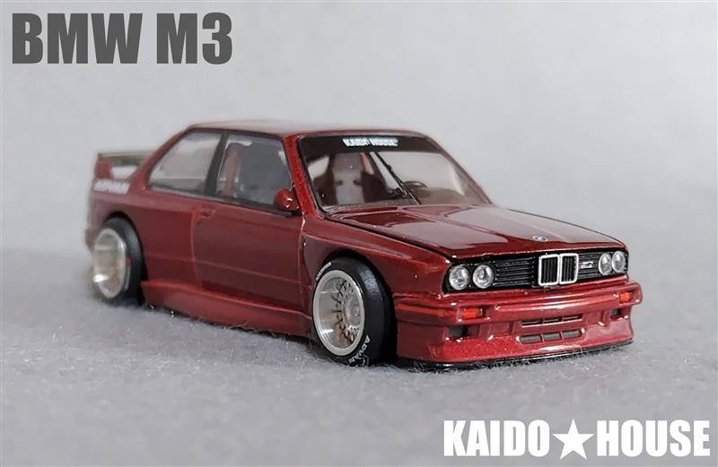 KAIDO HOUSE x TSM ミニGT 1/64 BMW M3 (E30) Kaido Works V1
