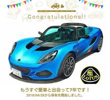 愛車と出会って7年！