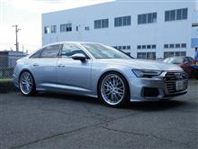 トータルアライメント調整...AUDI A6　H＆Rサスペンション