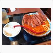 【牛カツ トマたまカレーうど ...