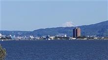 諏訪からの富士山