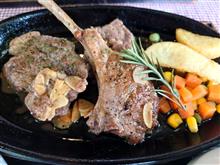 タケノコ　〜　羊ランチ　〜　掘りたて調理