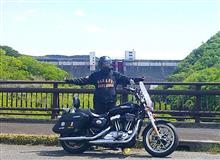Be a harley bike rider🚴！Experience GWな ハーレー午後ツー ＠どんとダム・衝原湖展望台 ＆ 雌岡山山頂展望台 から　ネモフィラの丘をのぞむ