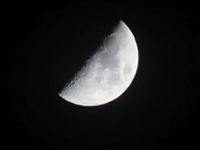 5月4日、22:50頃のお月様