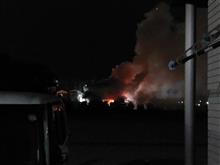 うわ！近所で火事です…