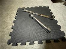 18mmの工具借りてきた。