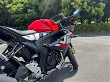 GSX-R125　タイヤの皮むき終了