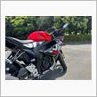 GSX-R125　タイヤの皮むき終了