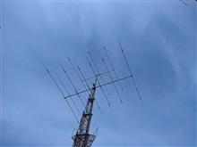 アンテナとローテーターの載せ替えをしました