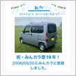 祝・みんカラ歴19年！