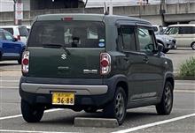 先週見たMTハスラー（カーキ・G 4WD）