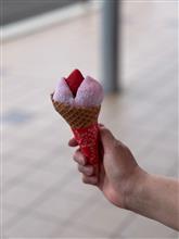 いちごソフトクリーム🍓 いちごソフトクリーム🍓