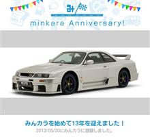 祝・みんカラ歴13年！