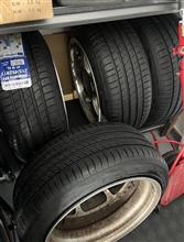 タイヤ組み換えに挑戦