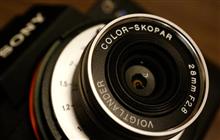 COLOR-SKOPAR 28mmF2.8を買った話。