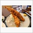 【グルメ】エビフライ🍤定食ゥーーー🤗😀👍👏🤤