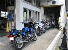 昭和のバイク２台 ユーザー車検 ＢＭＷ Ｒ１００ＲＳ カワサキ ＫＺ１０００