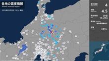 地震にビビってた午後…