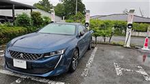 エネチェンジを使ってプジョー508GT Hybridを充電してみる