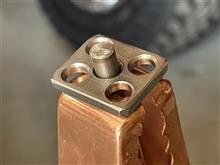 ピュアチタン・JB74ボンネットバーの軽量化（その2）