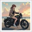 下駄なバイクの扱い方の画像