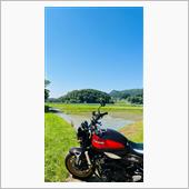 z900rsと田園　