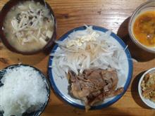 昼はねぎだけそうめん・・・　夜は二週間振りの豚肉・・・