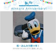 祝・みんカラ歴11年！ 