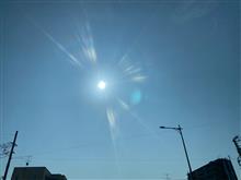 照りつける太陽と金曜日の朝