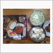 おかず色々のビックのり弁・・・　外食の代わり！？