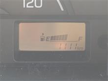ゾロ目。毎日乗ってるからね。