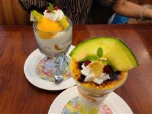 Royal Hostでメロンパフェ🍈🧁 