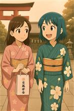 りかとるな、寒川神社へ行く