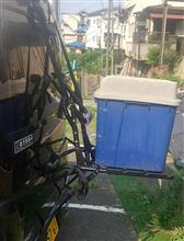 サイクルキャリアを取り付け