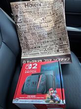 switch2 2週連続　店頭販売ゲット♪