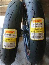 30数年前購入した2st50･･･タイヤ問題がｗ