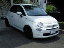 トータルアライメント調整...FIAT500　ビルシュタインB14車高調整
