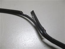 ケーブルが劣化(風化)してボロボロ