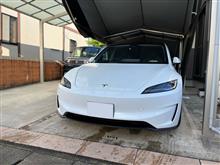 モデル3洗車