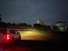 夜中、パトロール中のお巡りさんと、、
