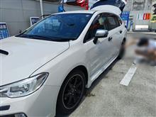 洗車機に入れました
