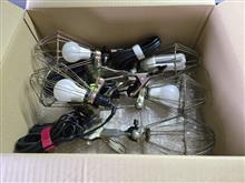 車庫に照明追加