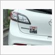 MT車　注意のステッカー