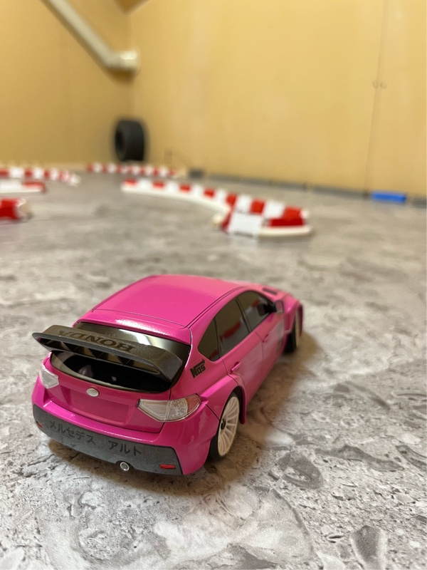 ミニッツ　ライトニング・マックィーン風　ボディ　自作品 ミニッツAWD 日産 フェアレディ 240ZG マルーン 32637MR | 京商