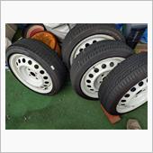 中古で購入したタイヤ。