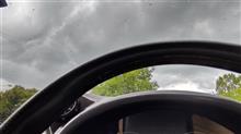 月1洗車（のち雨）