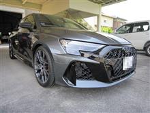 交換したくなる訳...AUDI RS3　brakeパッド交換　ISWEEP1500